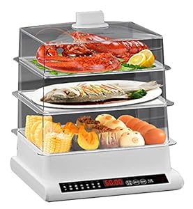 Mzbdyyf A-1 3-stöckiger Lebensmittel-Dampfgarer