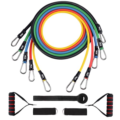 Himaly Resistance Bands Set, 5pcs, 100 LBS