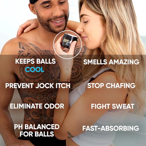 Derm Dude Mega Set - Anti-Chafing Cream, Deodorizing Spray, Wash for Men\'s Private Parts - Sweat Defense, Odor Control - Gifts for Husband - Coconut Rush Scent