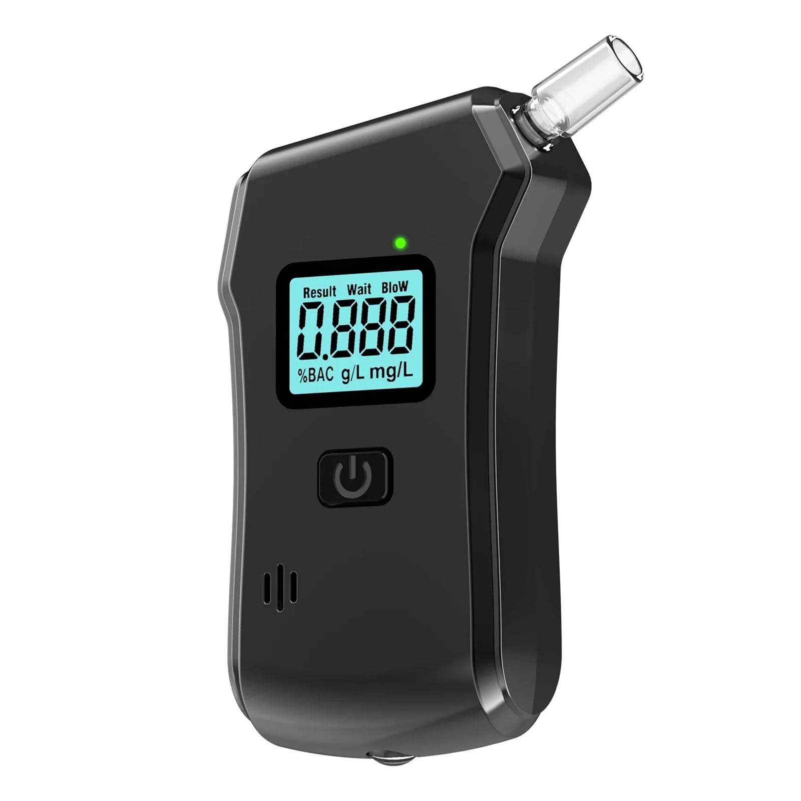 Alcoholímetro electrónico portátil, probador de Alcohol Profesional con Pantalla LCD