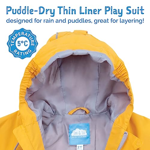 Jan & Jul Toddler Rain Suit For Girls Boys With Breathable Coverall thumb #4