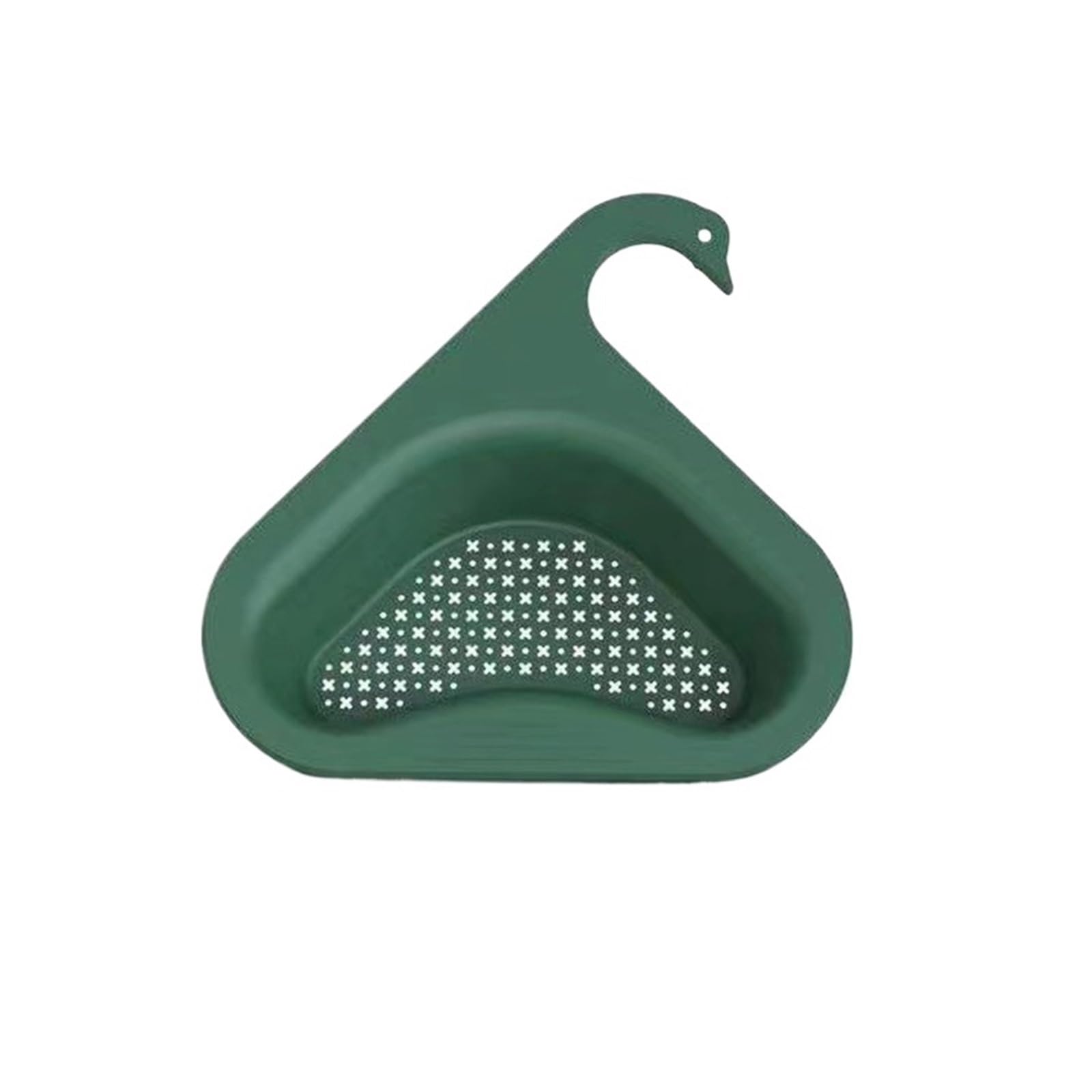 WZPTLKIBAD Swan Drain Basket, Fruit Vegetable Sink Shelf Strainer