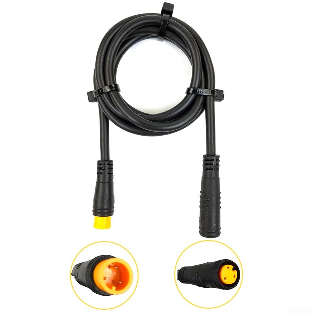 Rallonge Câble Connecteur Pour Vélo électrique 80cm - Universel 2/3/4/5 Broches
