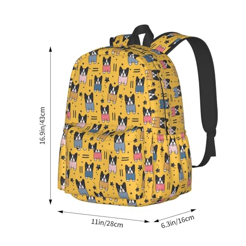 AIMASTZ Mochila casual de coelho fofo para laptop, mochila escolar, mochila de viagem para crianças,