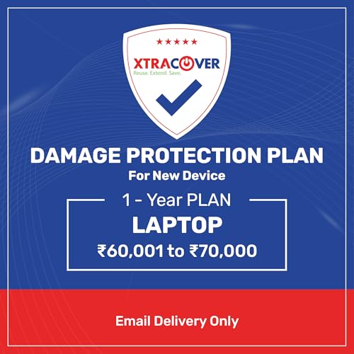 Image of Xtracover 1 Year Accidental Damage Protection on Laptop Having Price Range of Rs. 60001-70000 (E-Mail Delivery Only)