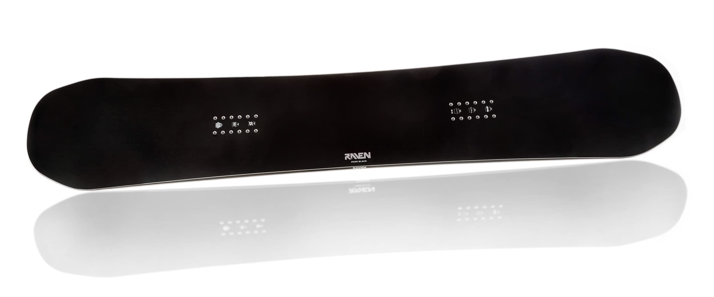 RAVEN Snowboard Pure Black (159cm Wide)