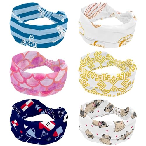 Bandeau large de Noël pour femme pour le yoga l'entraînement et la routine quotidienne
