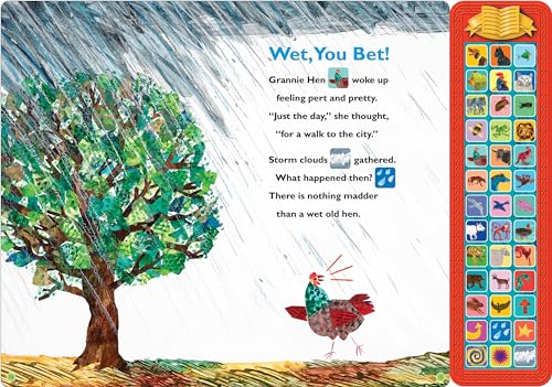 World of Eric Carle, Animal Tales Sound Storybook Treasury - Play-a-Sound - PI Kids - Image 4