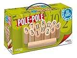 juegos polares ⚙️ CÓMO JUGAR - Lanza el palo y demuestra tu puntería. Si eres el primero en conseguir 50 puntos sin pasarte, serás el ganador. El juego está fabricado en madera de gran calidad y se recomienda jugar en el exterior.