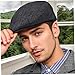 Scally Cap Soft Scally Cap for Men Elegant Mens Dress Hats Classic Caps for Men Cotton-polyester Newsboy Fashion Flat