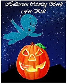 Paperback Halloween Coloring Book For Kids: Stress Relieving Patterns Book