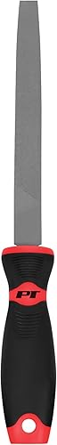 Performance Tool W7542 - Lima de fresadora plana de 8 pulgadas, acero de alto carbono tratado térmicamente, asas extragrandes para un mejor agarre y