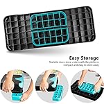 Adjustable Workout Aerobic Stepper, Aerobic Exercise Step Platform with 2 Risers, Exercise Step Deck for Fitness, 26.5" Trainer Stepper with Non-Slip Surface Home Gym & Extra Risers Options - Image 3