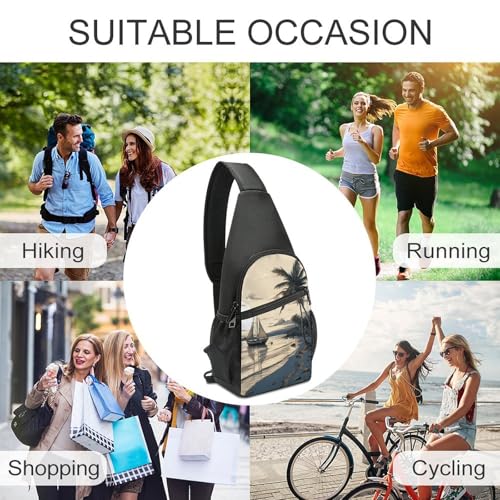 Bolso bandolera ligero para pesca y senderismo unisex miniatura 6