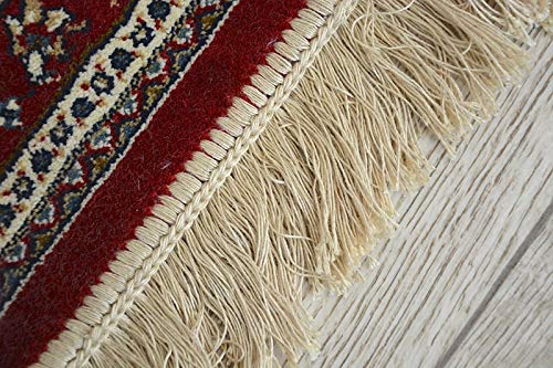 rugsx Traditioneller Teppich Windsor Orientteppich für Wohnzimmer, Schlafzimmer, mit Fransen, elegant, hohe Qualität… – Bild 5