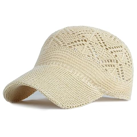 FASHIXD Summer Knit Mesh Baseball Cap Cover
