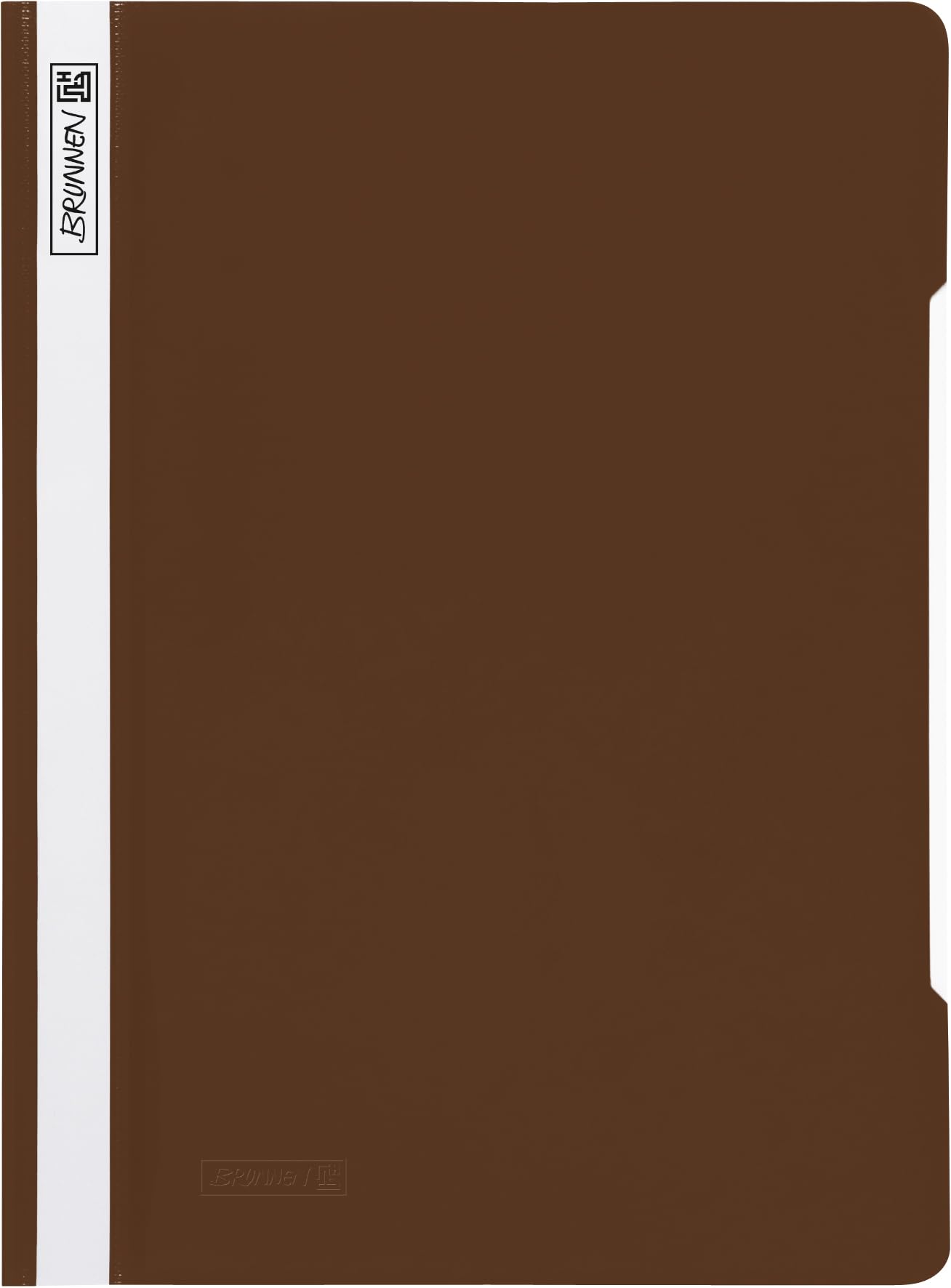 Brunnen File Folder/Plastic Folder A4 PVC Film Brown