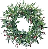 Olive Leaf Artificial Wreath 24'
