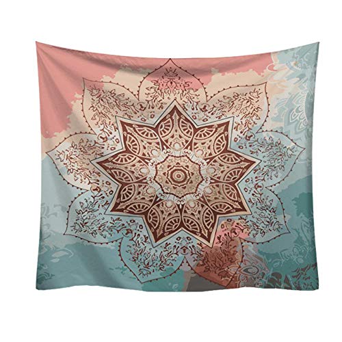 Tapisserie murales Mandala Tenture murale Couvre-lit Salon Décoration Murale pour Chambre Tapisseries décoratives Stickers muraux Affiche 95X73cm Cover
