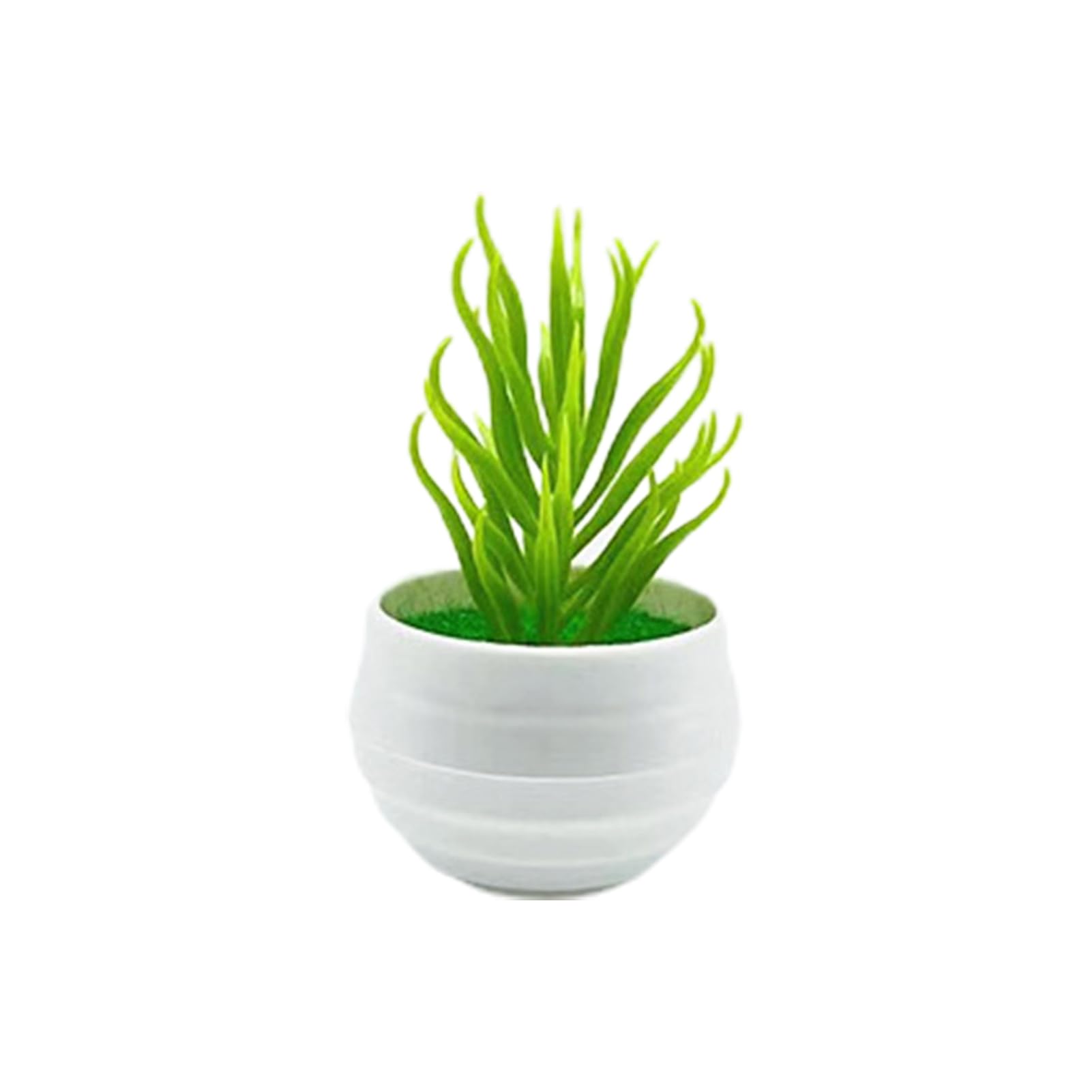 matumou Simulation Potted Plant Artificial Perfect Plastic Display Bonsai for Home Decor Fake Potted Plant