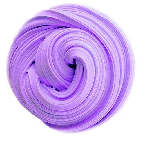 Juliana Fluffy Stretchy Soft Butter Slimes and Non-Sticky, Stress Relief Toy Scented Putty Sludge Toy for Girls and Boys Purple Color (150 gm,Free Slime Activator and Glitter) (B07L2W282J) Amazon Price History, Amazon Price Tracker