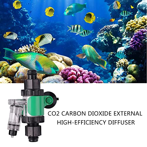 DONGKER Contabollicine CO2, Acquario CO2 valvola