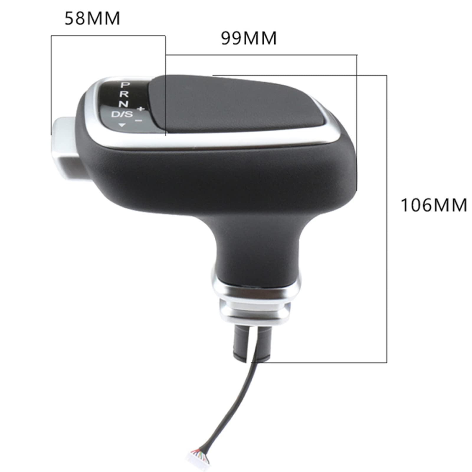 Auto-Automatik-Schaltknauf, Schalthebelgriff, für Audi A1 2010 2011 2012 2013 2014 2015 2016 2017, Linkslenker