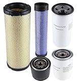 Maintenance Filter Kit Compatible with Branson Tractor 2515H, HRA0500702A9 TA00043153B TA00025525