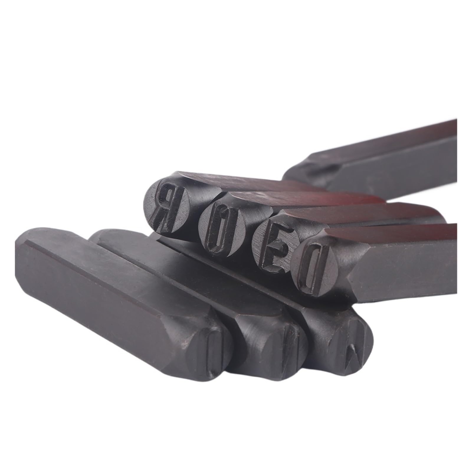Metal Stamping Tool Set, Letter Number Imprinting Stamp Set for MetalLeather 2-12.5mm(3mm Numbers)