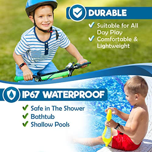 Inspiratek Kids Fitness Tracker For Girls And Boys Age 5-16 (5 Colors)- Waterproof Fitness Watch For Kids With Heart Rate Monitor thumb #5