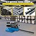 VEVOR SBG-40 Manual Bender High-Hardened Steel Scroll Bender Combination of Scroll Radius and Angle Bending Universal Metal Rod Bender For Steel Brass Cooper Aluminum