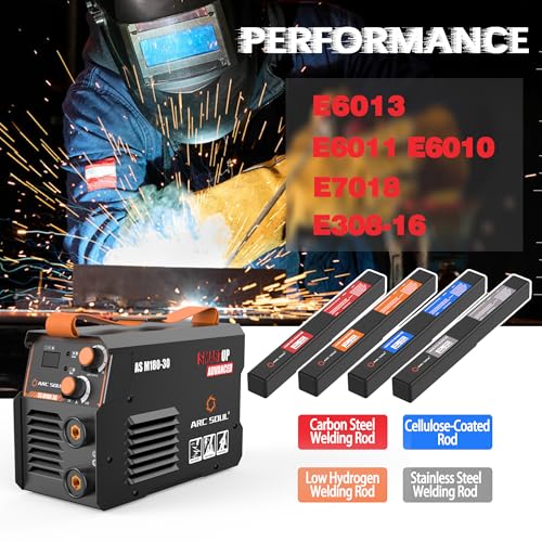 Image of AS M180-30 MMA Welding Machine | 180A | Built-in Hot Start & Anti-Stick | ARC Force Adjustable | VRD | 60% Duty Cycle | 7M Electrode Cable & 3M Earth Cable | 6 Months Warranty