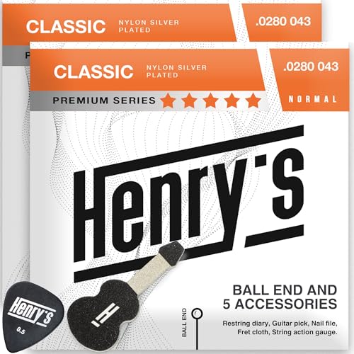 2-Pack Classical Guitar Strings with Ball End...