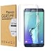 Galaxy S7 Edge Screen Protector,Galaxy S7 Edge Tempered Glass, Flipcase [Bubble Free][Case Friendly][HD Clear] [Full Coverage], Tempered Glass Screen Protector for Samsung Galaxy S7 Edge