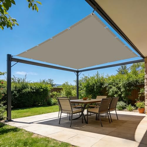 Voiles ombrages pour balcon afin de bloquer les rayons UV