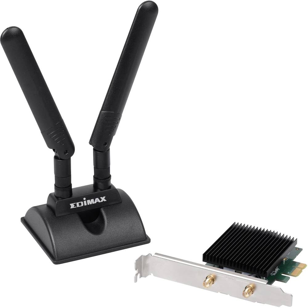 Edimax EW-7833AXP - Adaptateur PCI Express AX3000 Wi-FI 6 Double Bande et Bluetooth 5.0