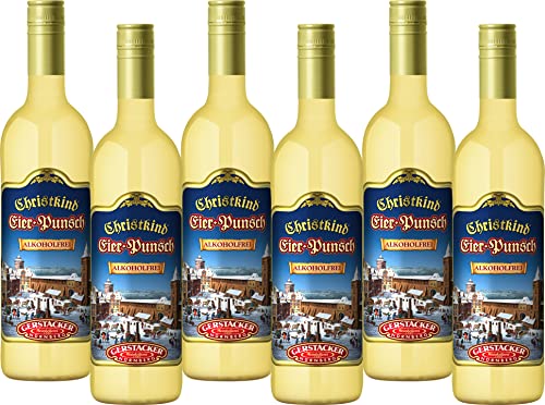 GERSTACKER Christkind Eier Punsch alkoholfrei (6 x 0,74 l)