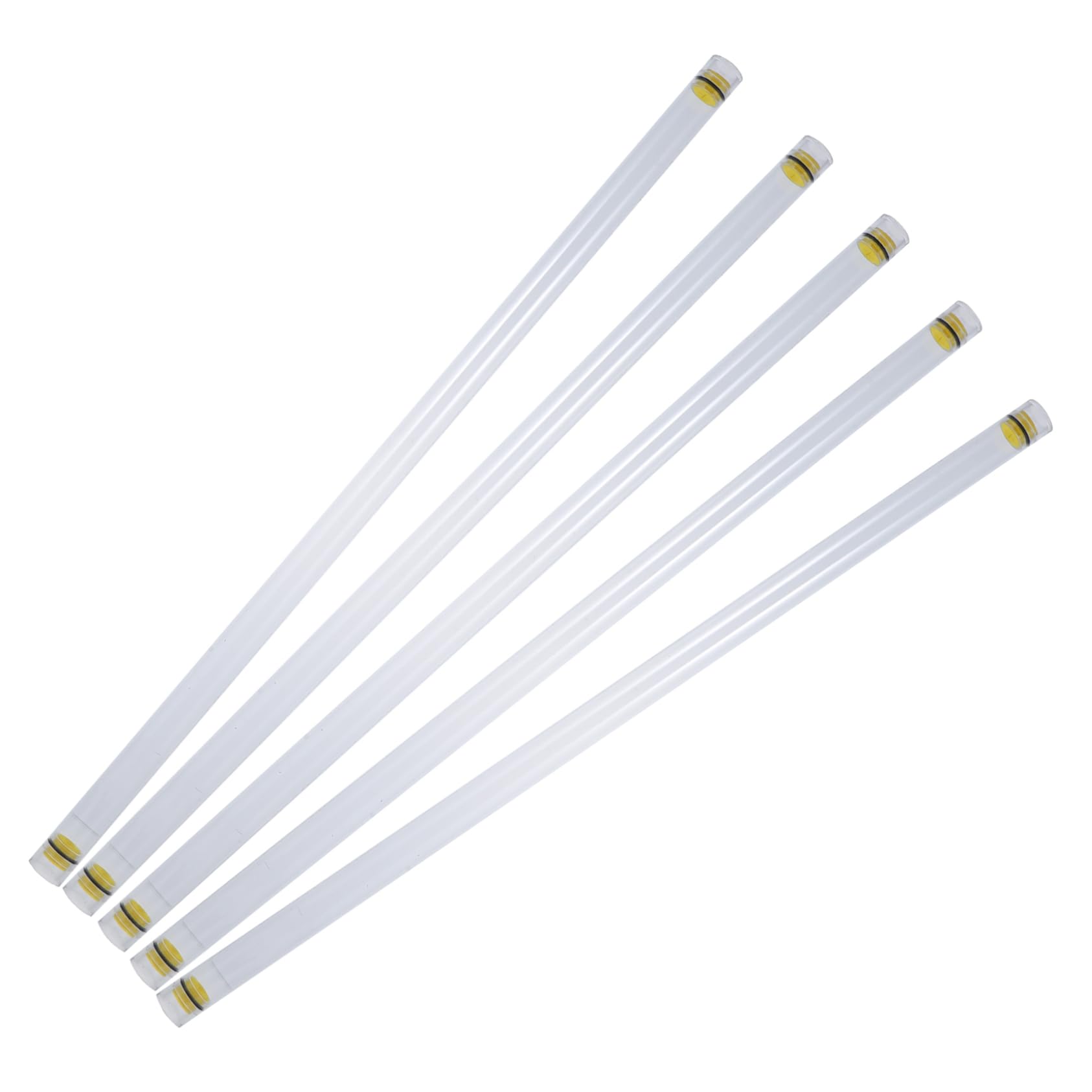 BESPORTBLE Buoy Tube for Fishing 5pcs Floats Storage Plastic Sponge Material Easy to Open Close Portable Fishing Tool