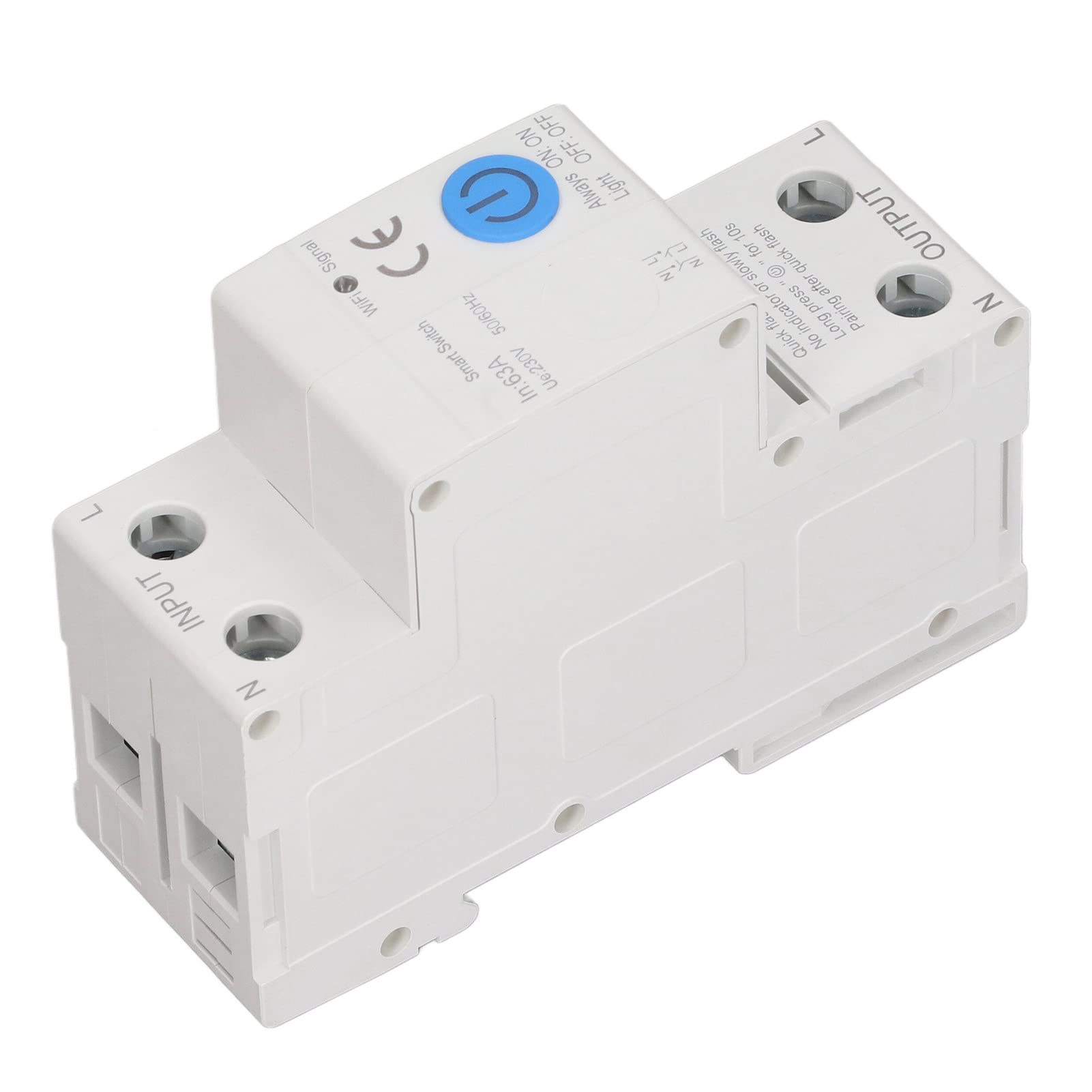 Para el interruptor de circuito inteligente Zigbee 2P 63A Control de voz de la aplicación Circuito de control remoto Interruptor con AC230V de medición