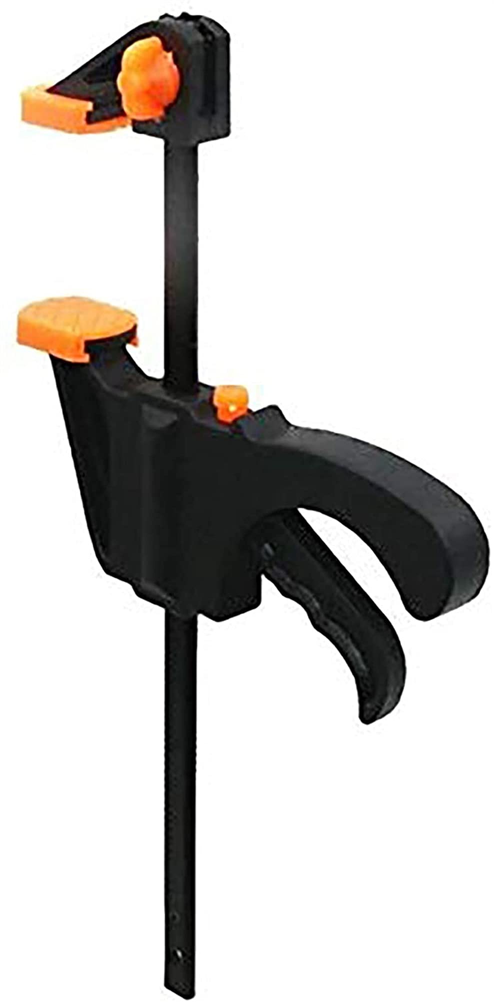 RJJ Szybki zacisk do drewna, czarny, drewniany zacisk barowy Szybkie zaciski uchwytu do obróbki drewna F-Style 6 cal (zacisk paska drewna 4pk) (Color : Wood Bar Clamp 4PK)