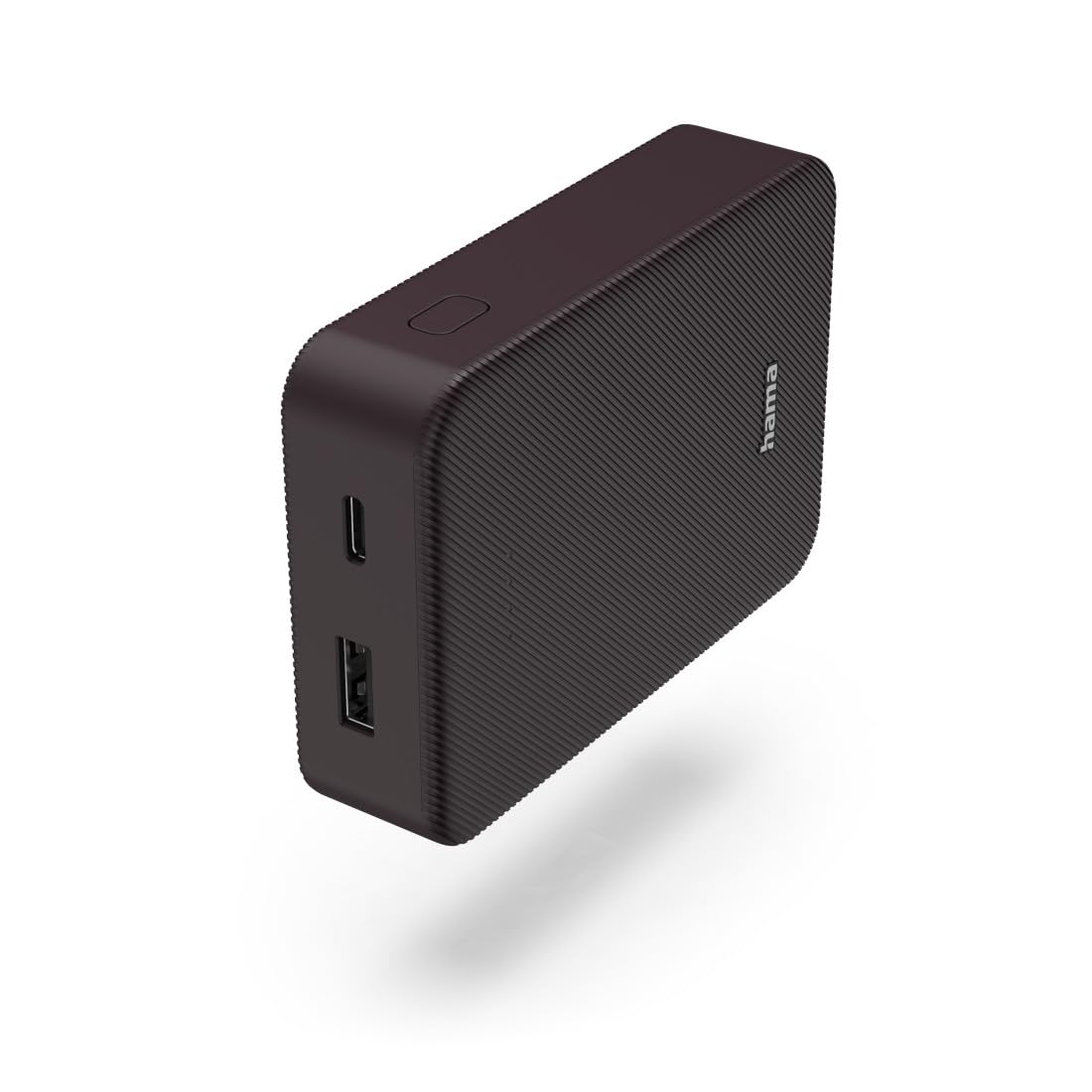 "Colour 10" Power Pack, 10000 mAh, 2 Outputs: USB-C, USB-A, plum