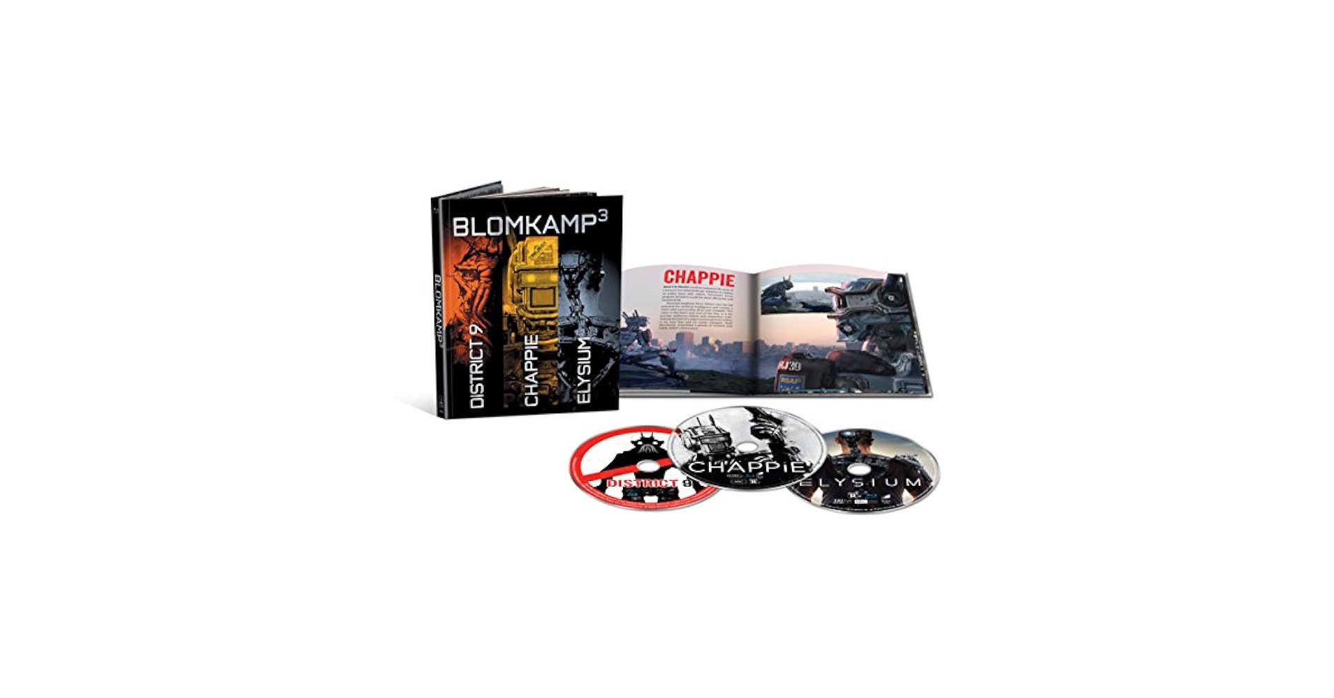 チャッピー/エリジウム [Blu-ray] ggw725x Amazon.com: Chappie / District 9 / Elysium - Set [Blu-ray