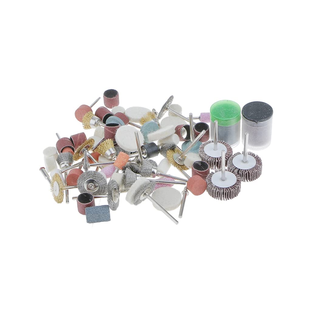 Kit polissage de laine MK803 avec 145 pièces pour lustrer vos bijoux et objets d'artisanat