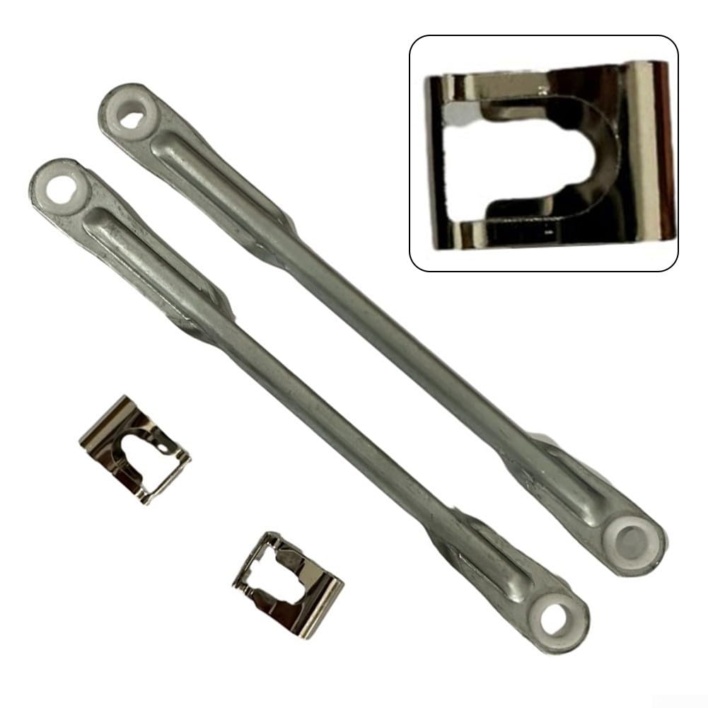 Kit di riparazione per tiranteria del tergicristalli per FIAT PUNTO 1999-2006, set di aste di spinta per meccanismo del tergicristallo con connettori in metallo e clip di ricambio diretto