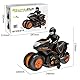 3T6B 2.4G RC Motorrad, Motorradfernbedienung Offroad High Speed ​​Rotation Drift, Doppelseitig 360° Fernbedienung für Motorrad Anlaufstart Luftakrobatik Fliegendes, Geschenk für Kinder
