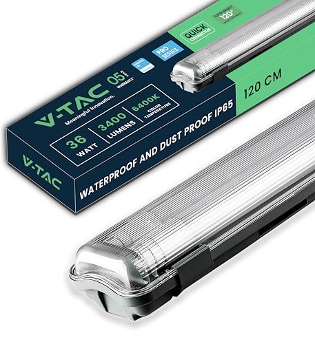 Réglette LED étanche 36W contre l'humidité des pièces techniques