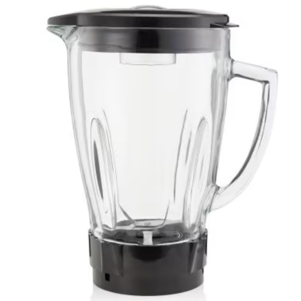 Oster Aliado Frullatore, 900 W, 3 Velocità + Funzioni programmate, Lama 6 Punte Acciaio Inox, Bicchiere in Vetro Borosilicato da 1.5 L con Dosatore, All Metal Drive, Motore reversibile