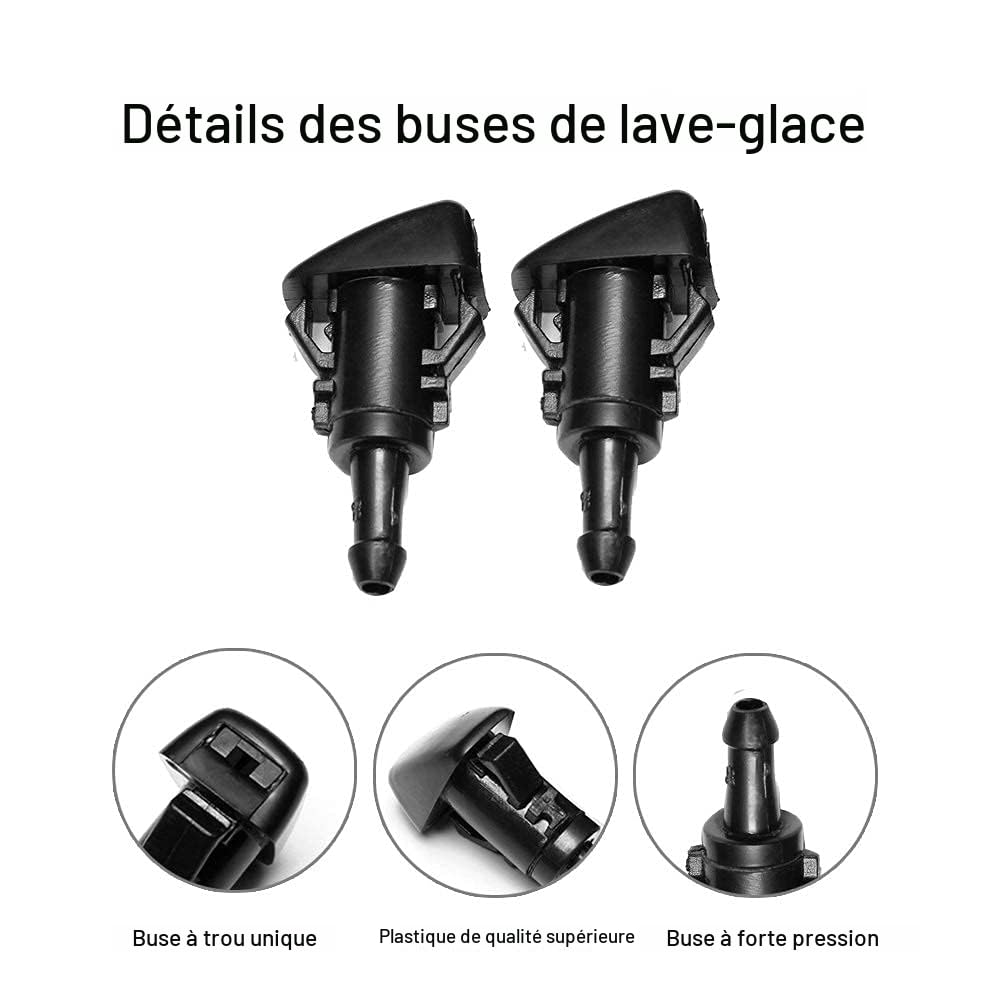 7pcs Buses de Lave-Glace avant pour Jeep Grand Cherokee 2 Mètres Tuyau de Lave-Glace avec Connecteurs 2pcs 7pcs Buses de Lave-Glace avant pour Jeep Grand Cherokee 2 Mètres Tuyau de Lave-Glace avec Connecteurs 2pcs