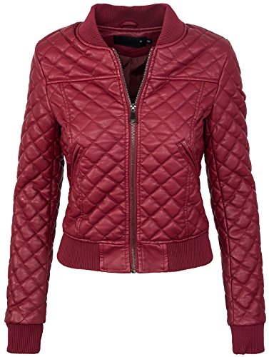 Bomberjacke Weinrot