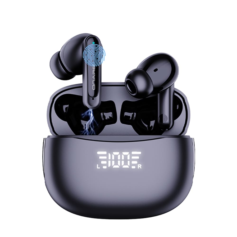 Bezprzewodowe słuchawki douszne A18 Bluetooth HiFi Stereo Bezprzewodowe słuchawki z redukcją szumu ENC IPX5 Wodoodporny mikrofon bezprzewodowy douszny LED cyfrowy wyświetlacz ucha Buds Touch Control